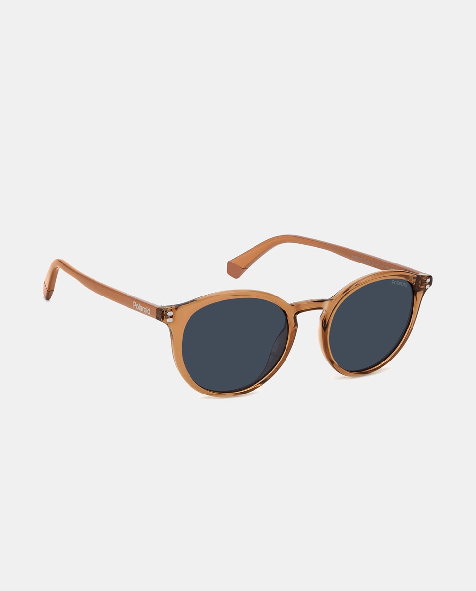 Gafa de sol unisex ovalada en poliamida con lente polarizada - Polaroid - Naranja Naranja-3