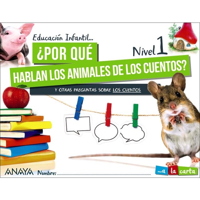 Imagen 0 de ¿Por qué hablan los animales de los cuentos? Nivel 1  (Tapa blanda)