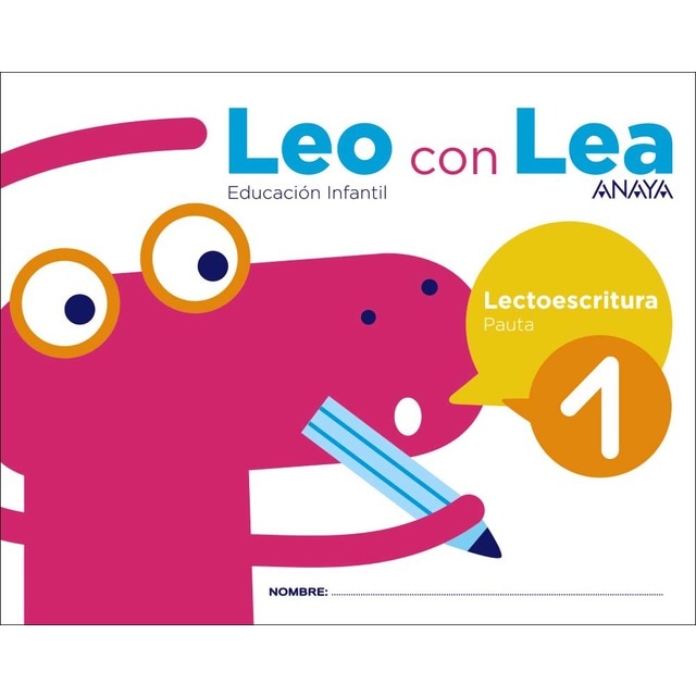 Imagen 0 de Leo con Lea 1. Pauta.  (Tapa blanda)