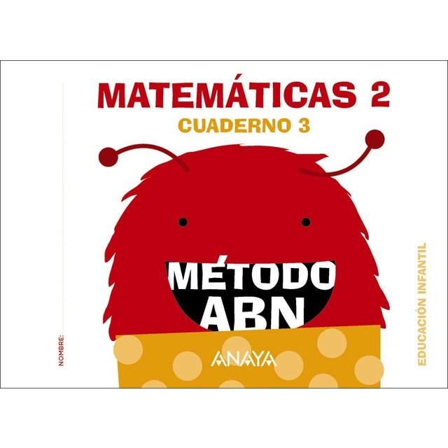Imagen 0 de Matemáticas ABN. Nivel 2. Cuaderno 3.  (Tapa blanda)