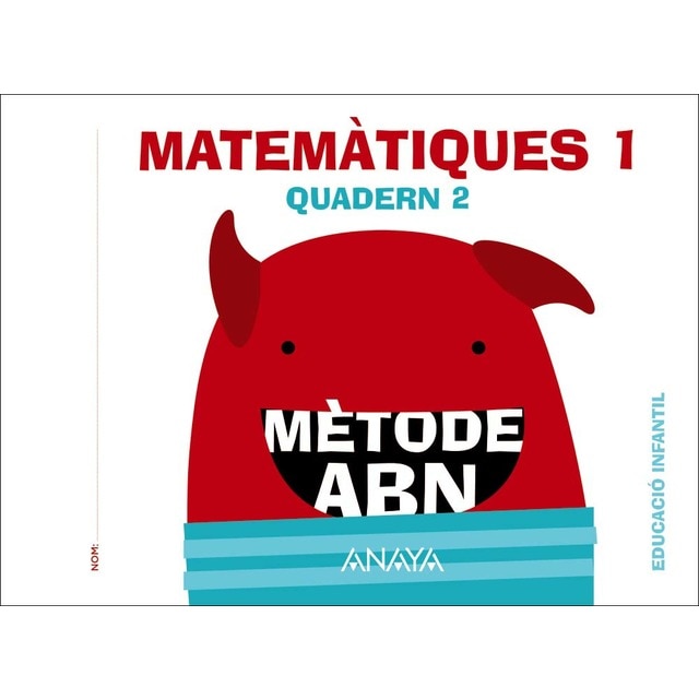 Imagen 0 de Matemàtiques ABN. Nivell 1. Quadern 2.  (Tapa blanda)