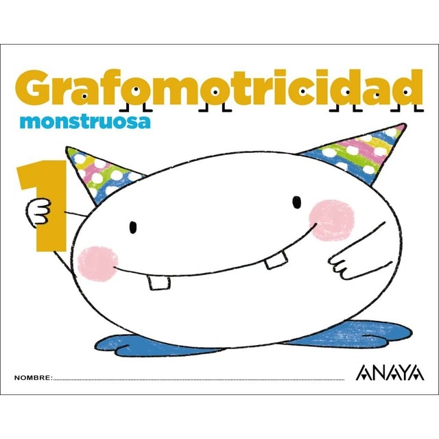 Imagen 0 de Grafomotricidad monstruosa 1.  (Tapa blanda)