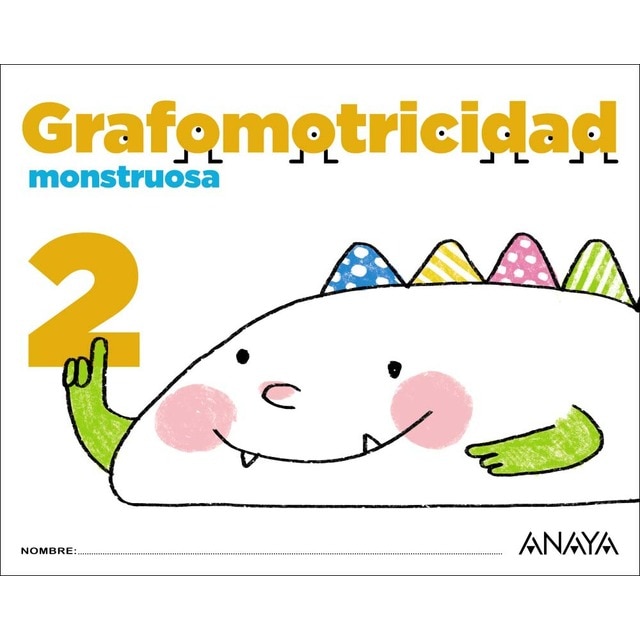 Imagen 0 de Grafomotricidad monstruosa 2.  (Tapa blanda)