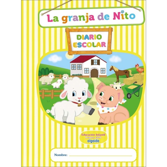 Imagen 0 de Libro-Agenda/Diario de Clase. La granja de Nito. 1º Ciclo Educación Infantil