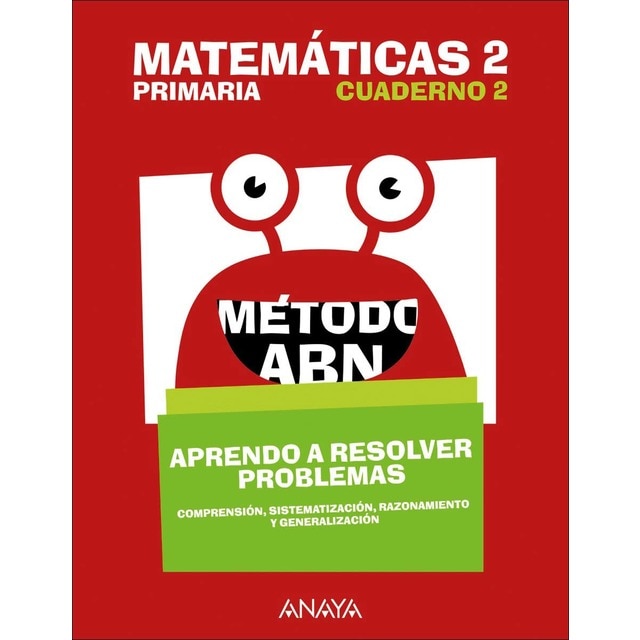 Imagen 0 de Matemáticas 2. Método ABN. Aprendo a resolver problemas 2.  (Tapa blanda)