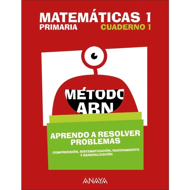 Imagen 0 de Matemáticas 1. Método ABN. Aprendo a resolver problemas 1.  (Tapa blanda)