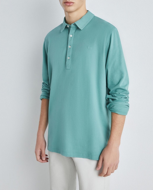Imagen 0 de Polo de hombre de manga larga