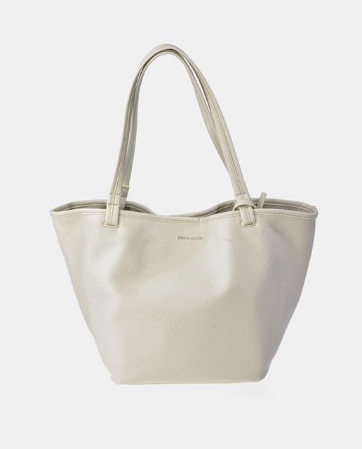 Imagen 0 de Bolso de hombro de Pierre Cardin para mujer en simil-piel grano fino