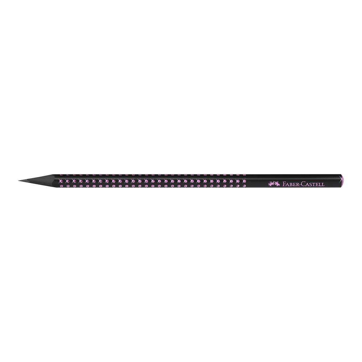 Imagen 0 de Lápiz grafito sparkle medianoche dureza B Faber-Castell rosa