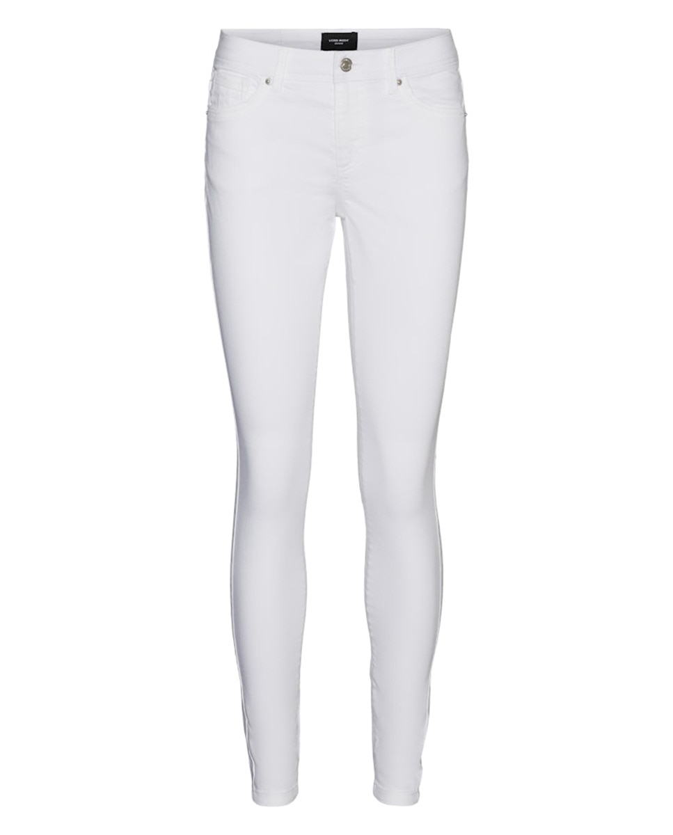 Jeans Skinny - Branco Branco-5