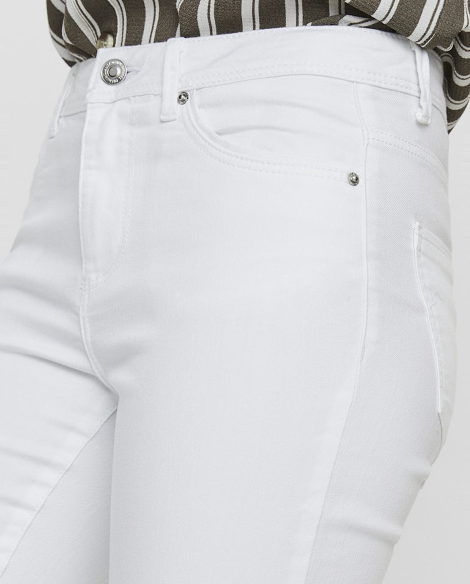 Jeans Skinny - Branco Branco-4