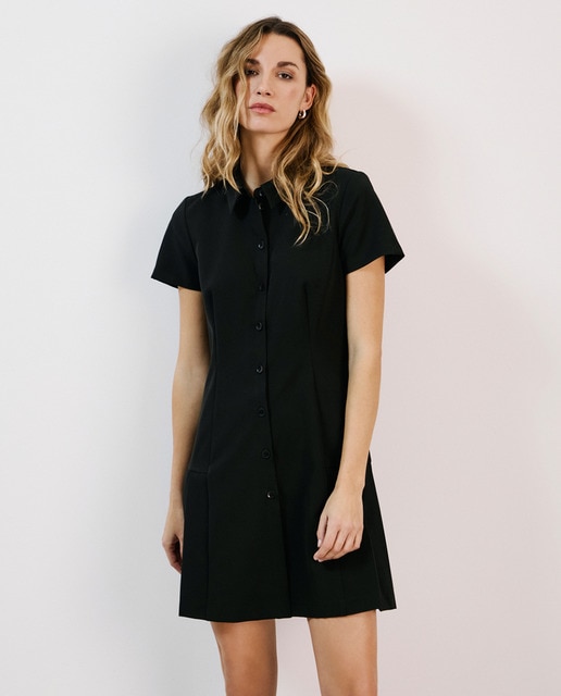 Imagem 0 de Vestido curto com botões