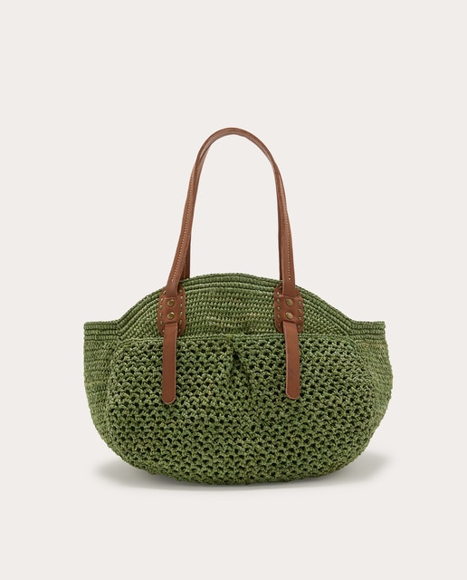 Imagen 0 de Bolso shopping Matavy de rafia
