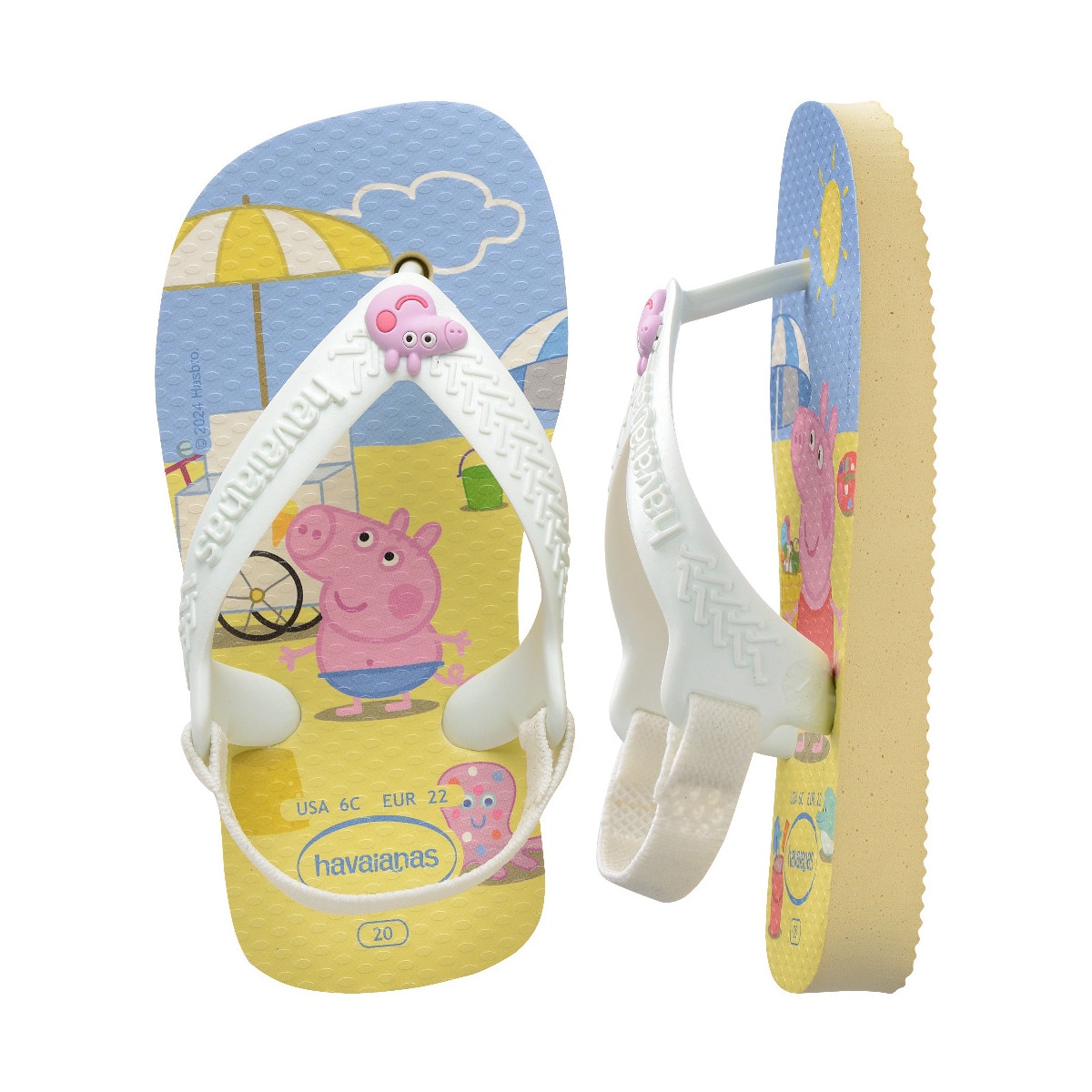 Sandálias de Bebé Hav. Baby Peppa Pig Buttercream 256 Multicolor-5