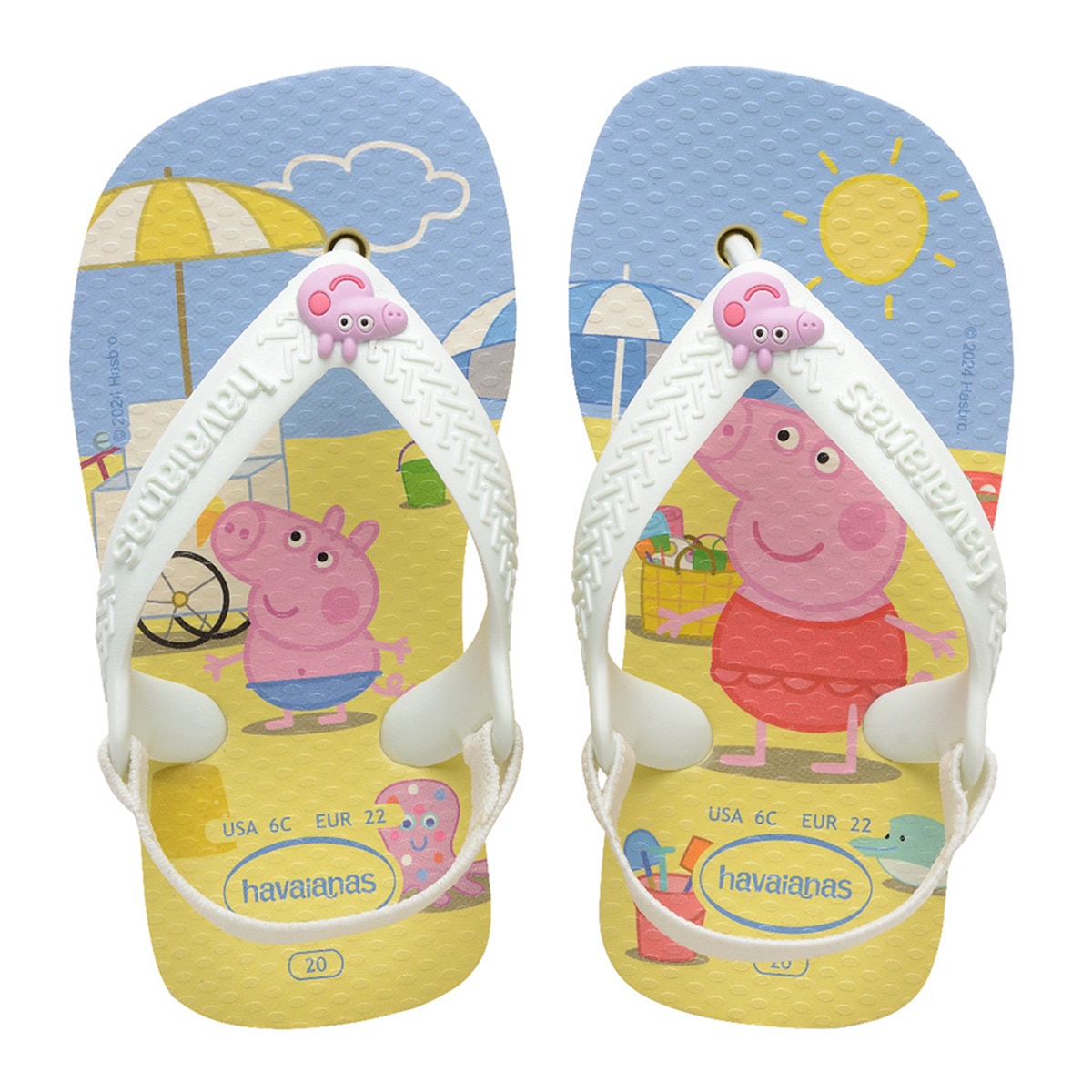 Sandálias de Bebé Hav. Baby Peppa Pig Buttercream 256 Multicolor-1