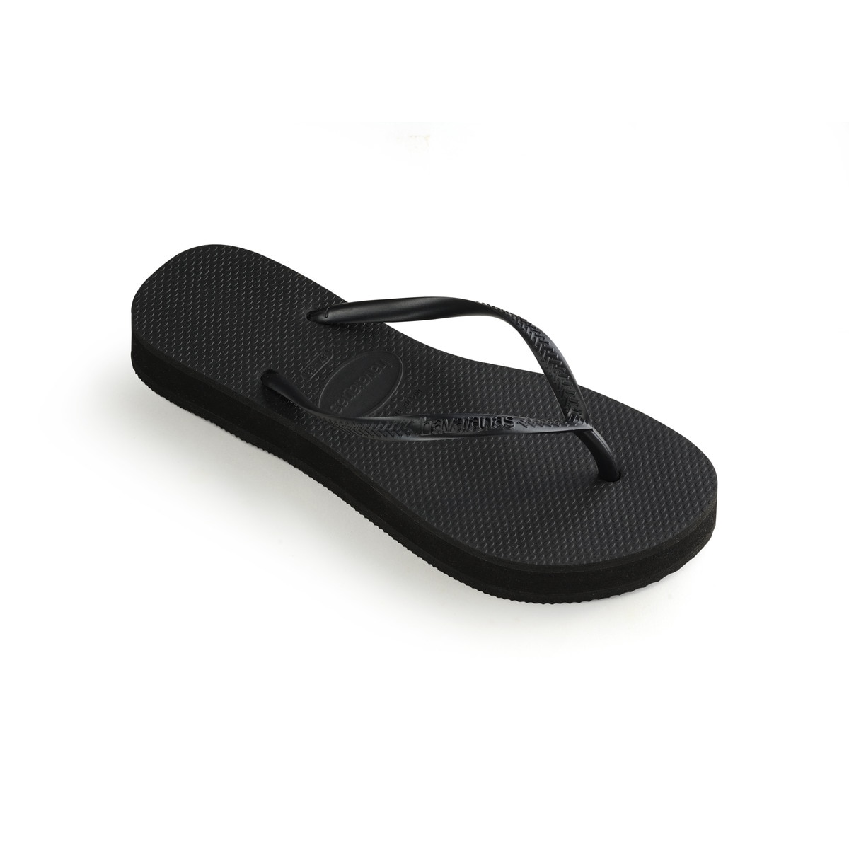 Chinelos Slim Flatform Preto-2