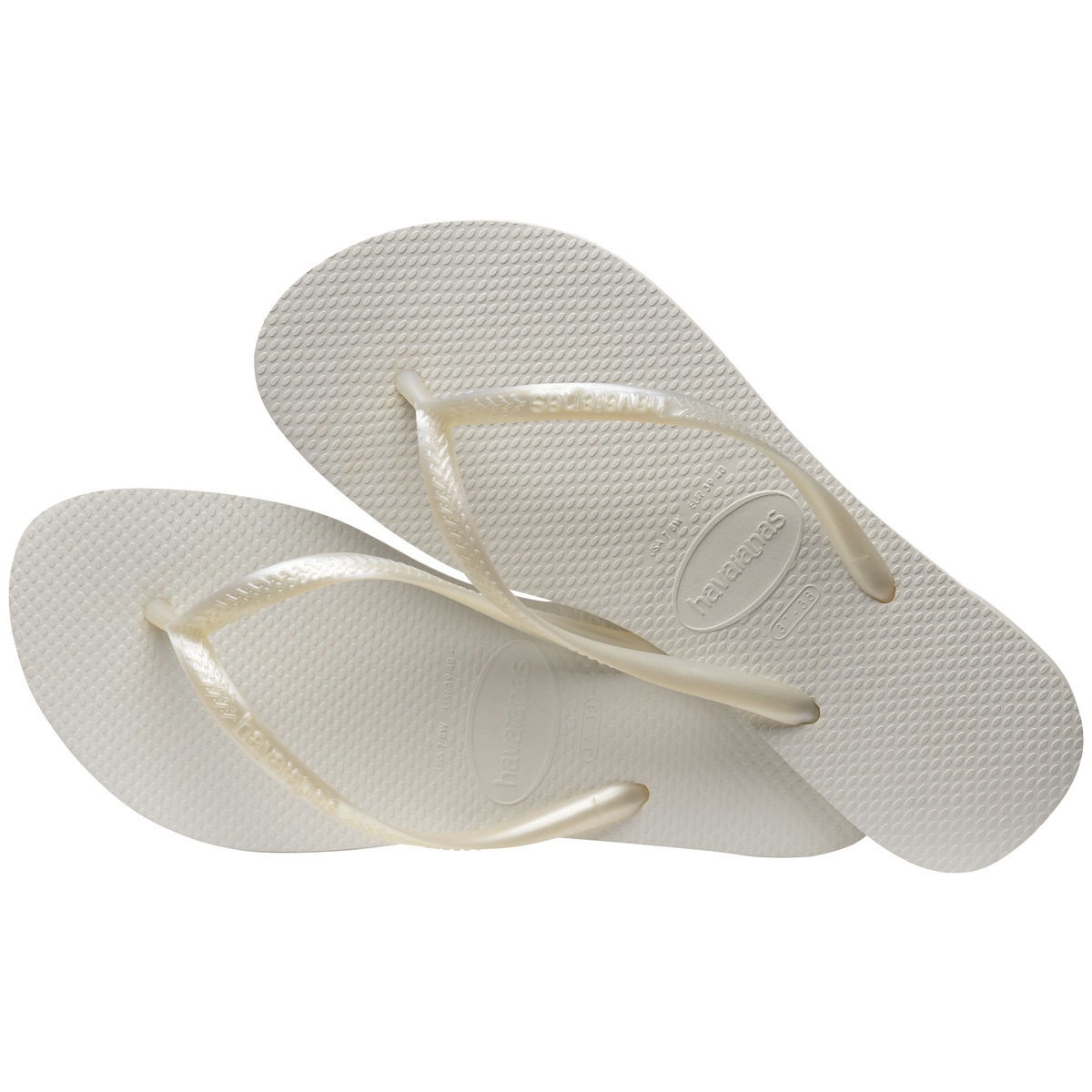 Chinelos Slim Branco-5