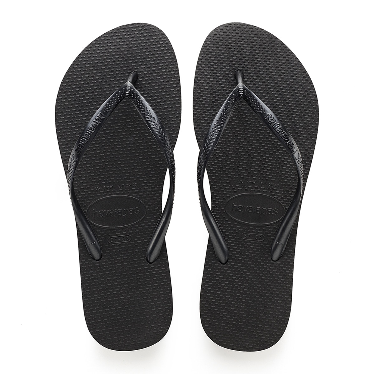 Chinelos Slim Preto-1