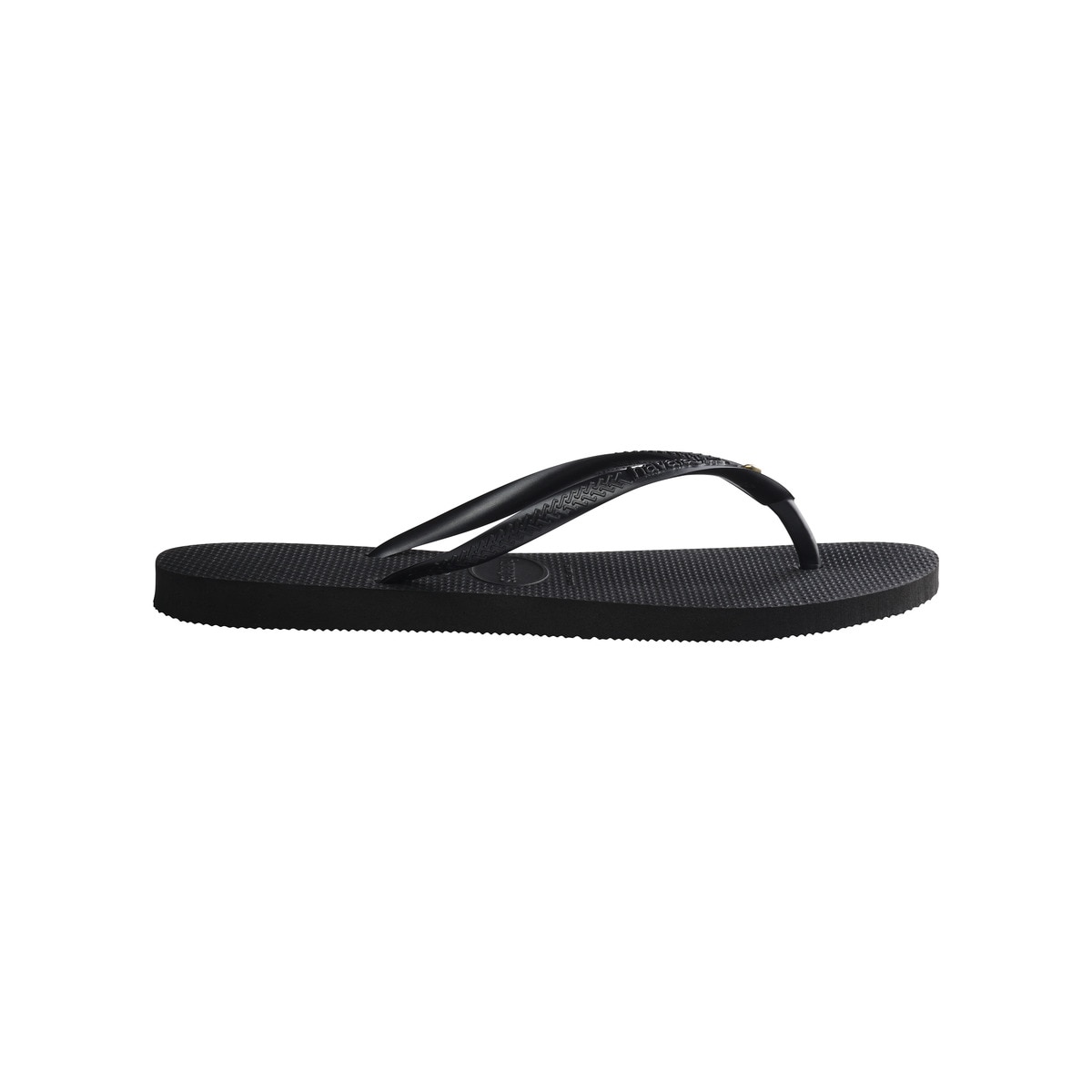 Chinelos de Dedo de Mulher Slim Crystal SW II Havaianas Preto-3