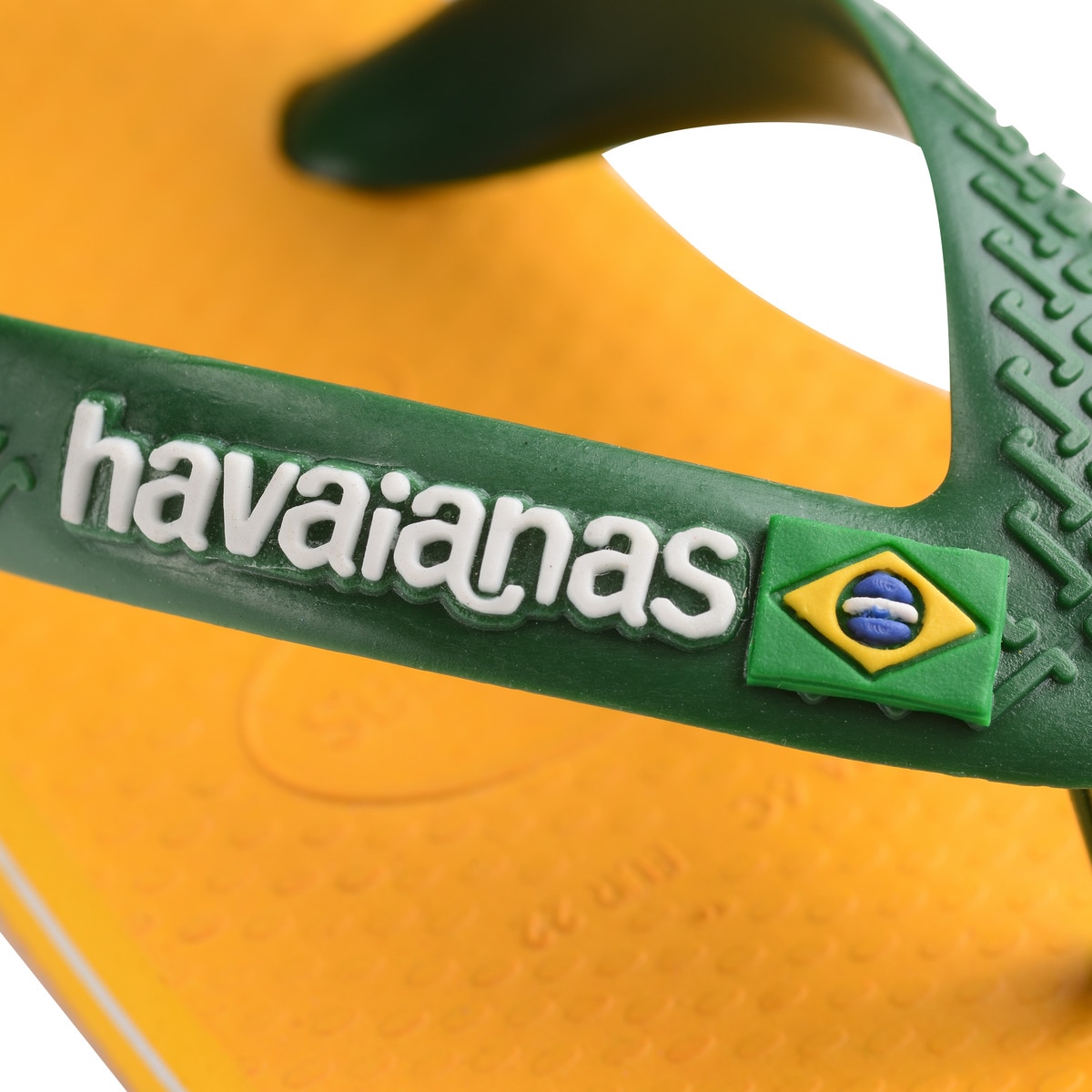 Chinelos de Banho de Criança Baby Brasil Logo II Amarelo / Verde-5