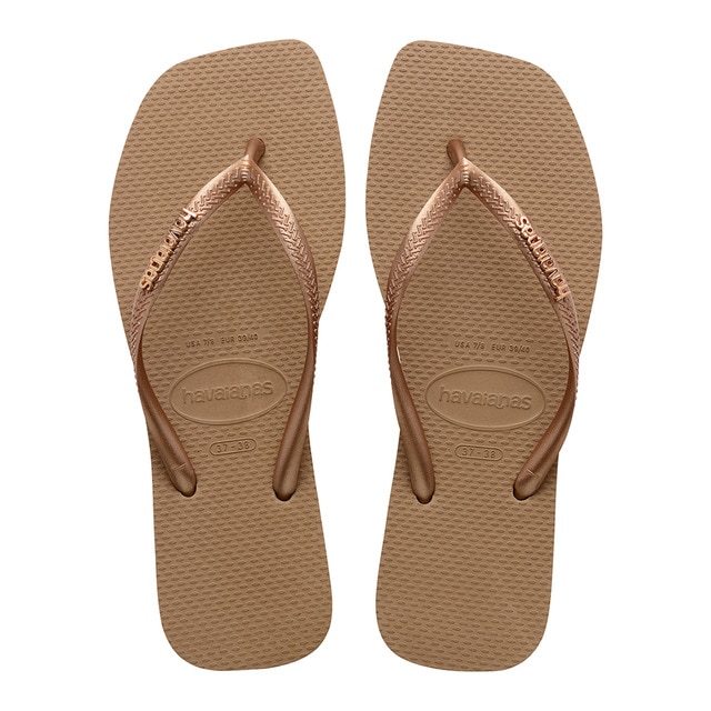 Imagen 0 de Chanclas de baño unisex Square Logo Metallic Havaianas