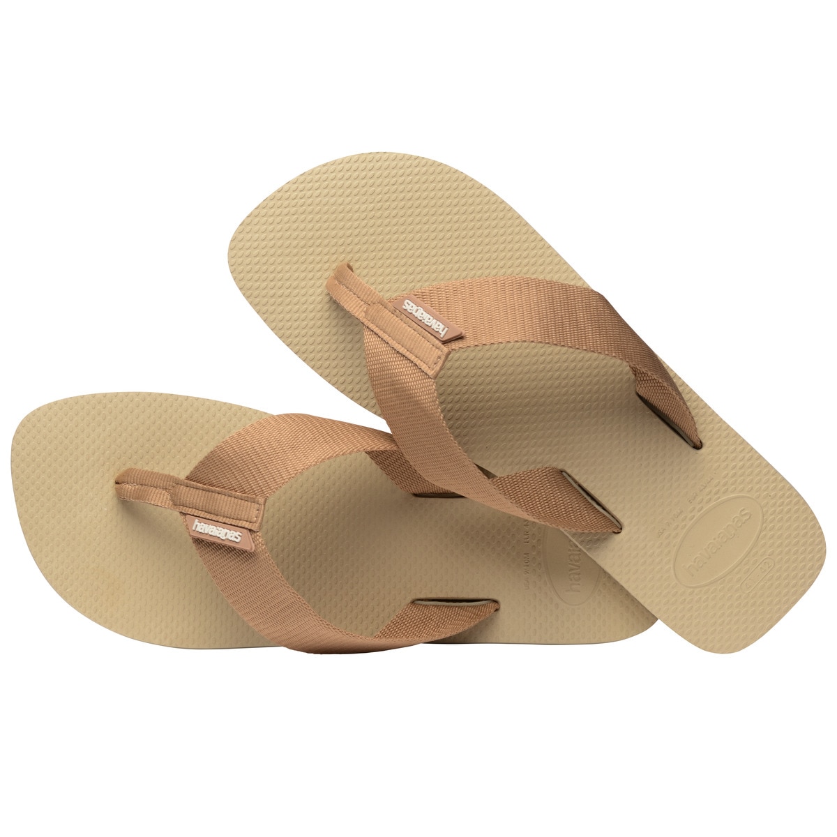 Sandálias de Homem Hav. Urban Basic Material Sand Grey 456 Natural-4