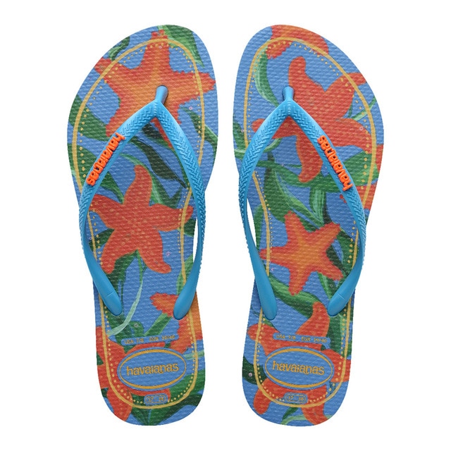 Imagem 0 de Sandálias de Mulher Hav. Slim Tropical Turquoise 412