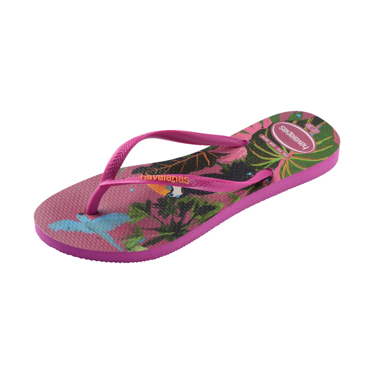 Sandálias de Mulher Hav. Slim Summer Bliss Rose Gum 412 Rosa-pastilha-6