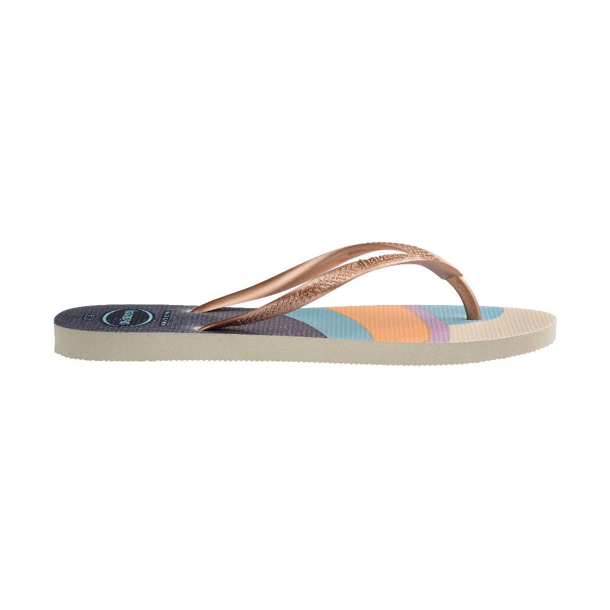 Sandálias de Mulher Hav. Slim Palette Glow Beige 412 Multicolor-4