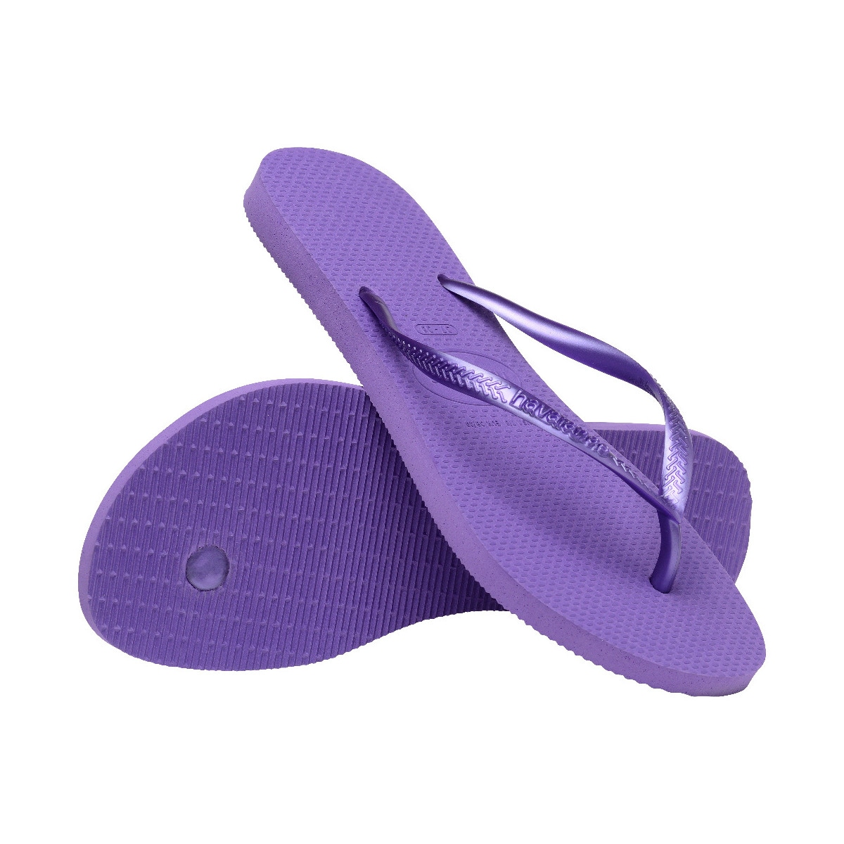 Sandálias de Mulher Hav. Slim Dark Purple 412 Roxo-4