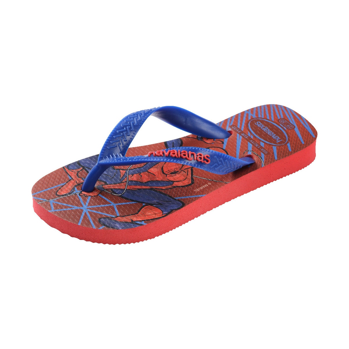 Sandálias de Menino Hav. Kids Top Marvel Ii Ruby Red 356 Estampado/Vermelho-6
