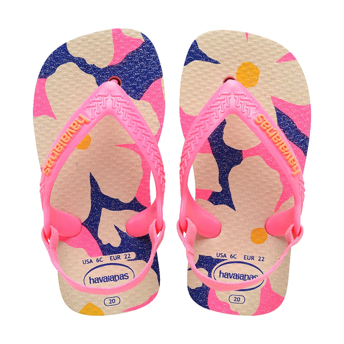 Sandálias de Bebé Hav. Baby Mini Me Beige 256 Natural-1