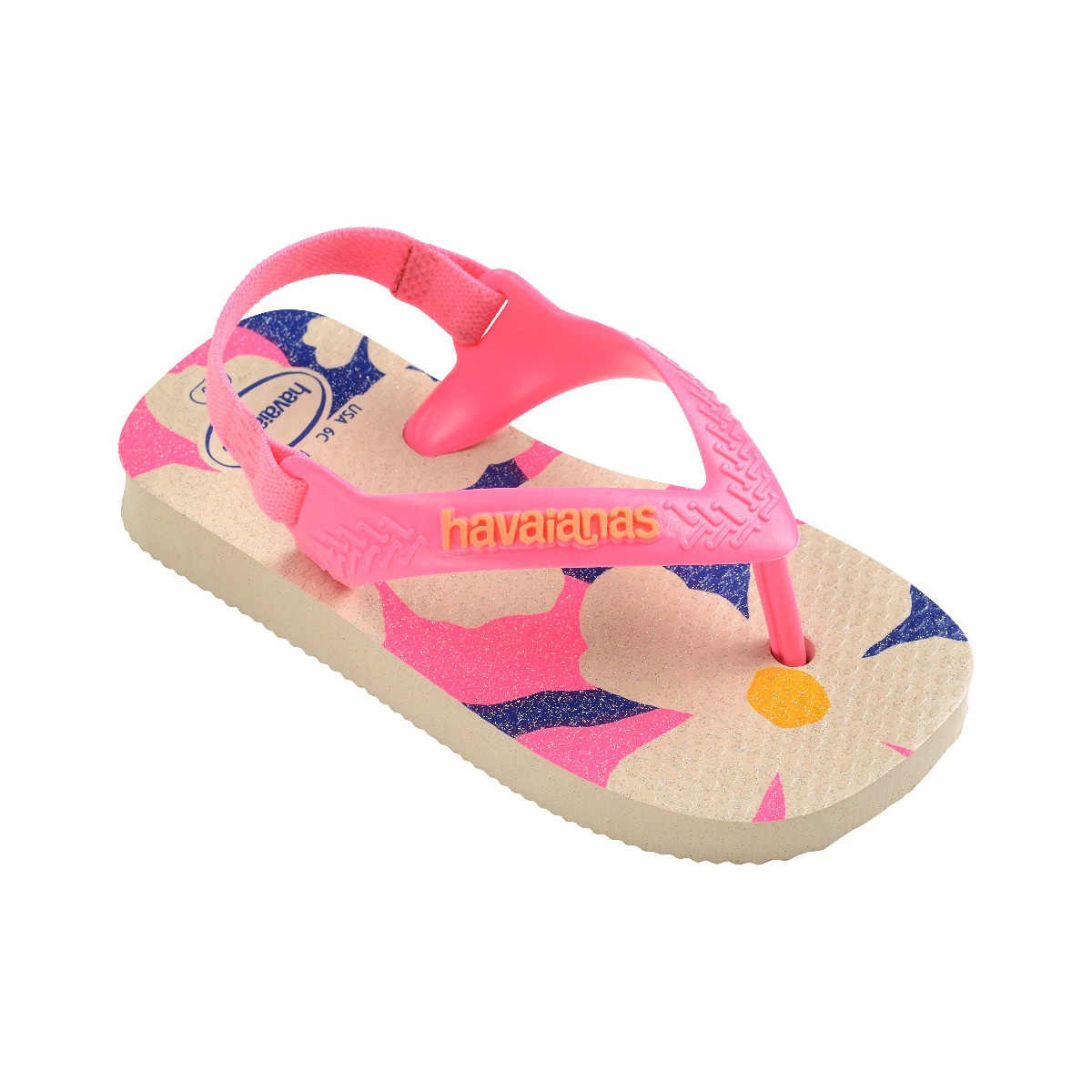 Sandálias de Bebé Hav. Baby Mini Me Beige 256 Natural-5