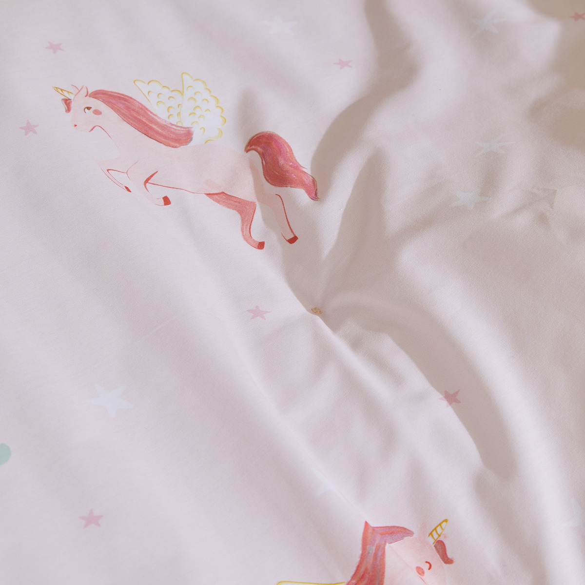 Edredão Infantil de Algodão Noah Rosa-4