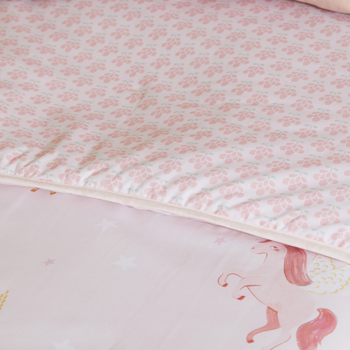 Edredão Infantil de Algodão Noah Rosa-3