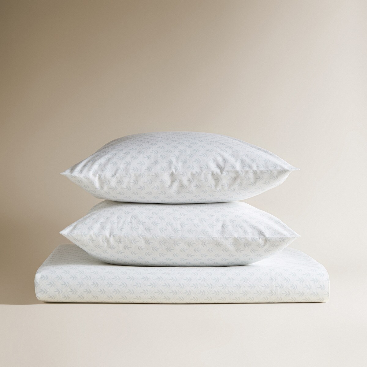 Conjunto de Lençóis de Algodão Elba Azul-2