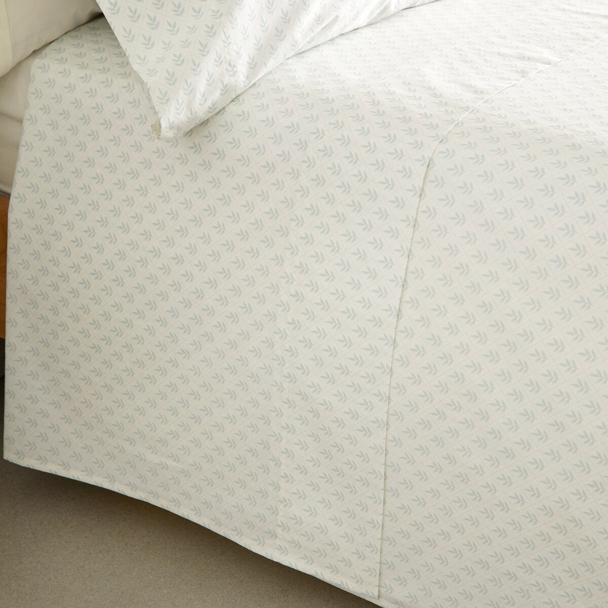 Conjunto de Lençóis de Algodão Elba Azul-3