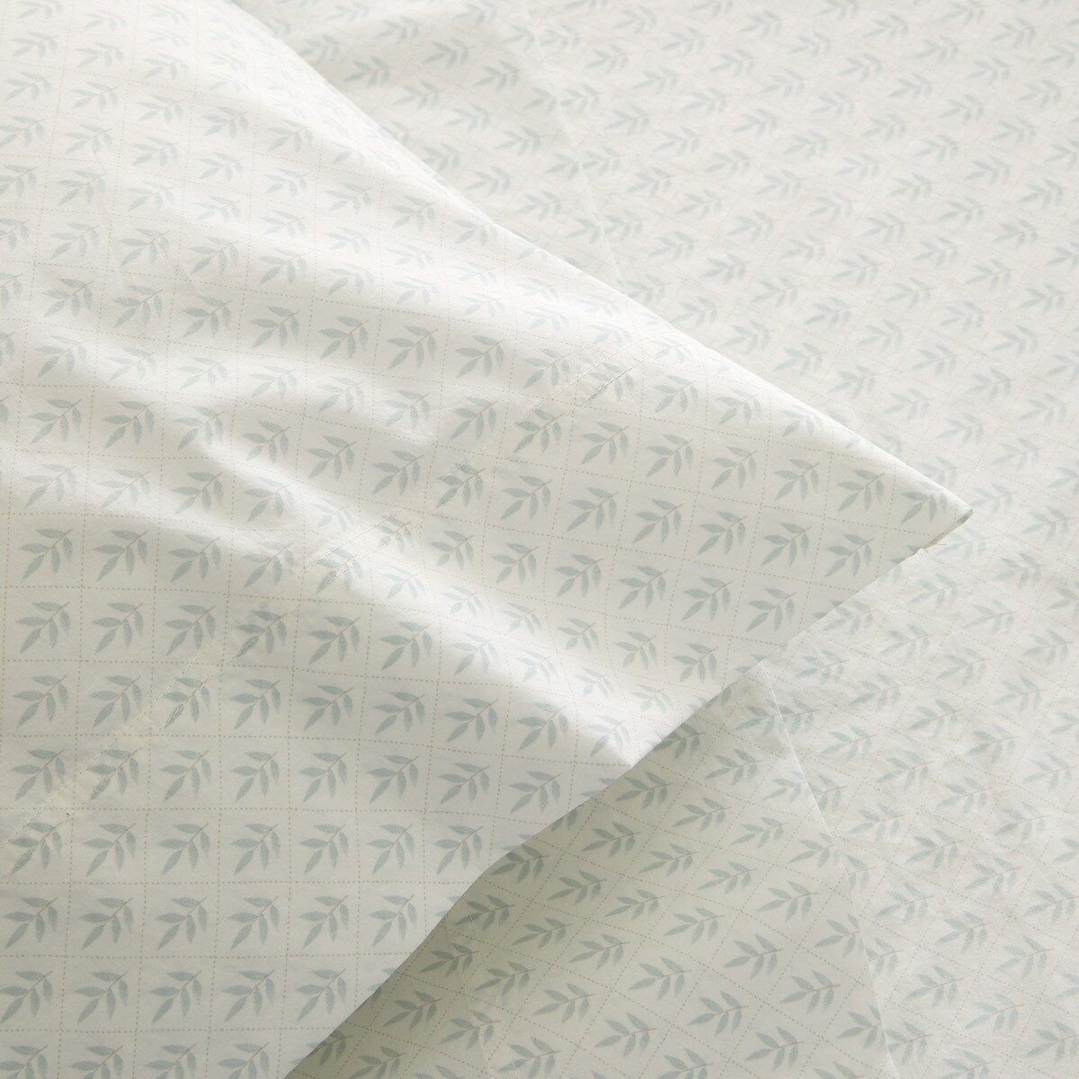 Conjunto de Lençóis de Algodão Elba Azul-4