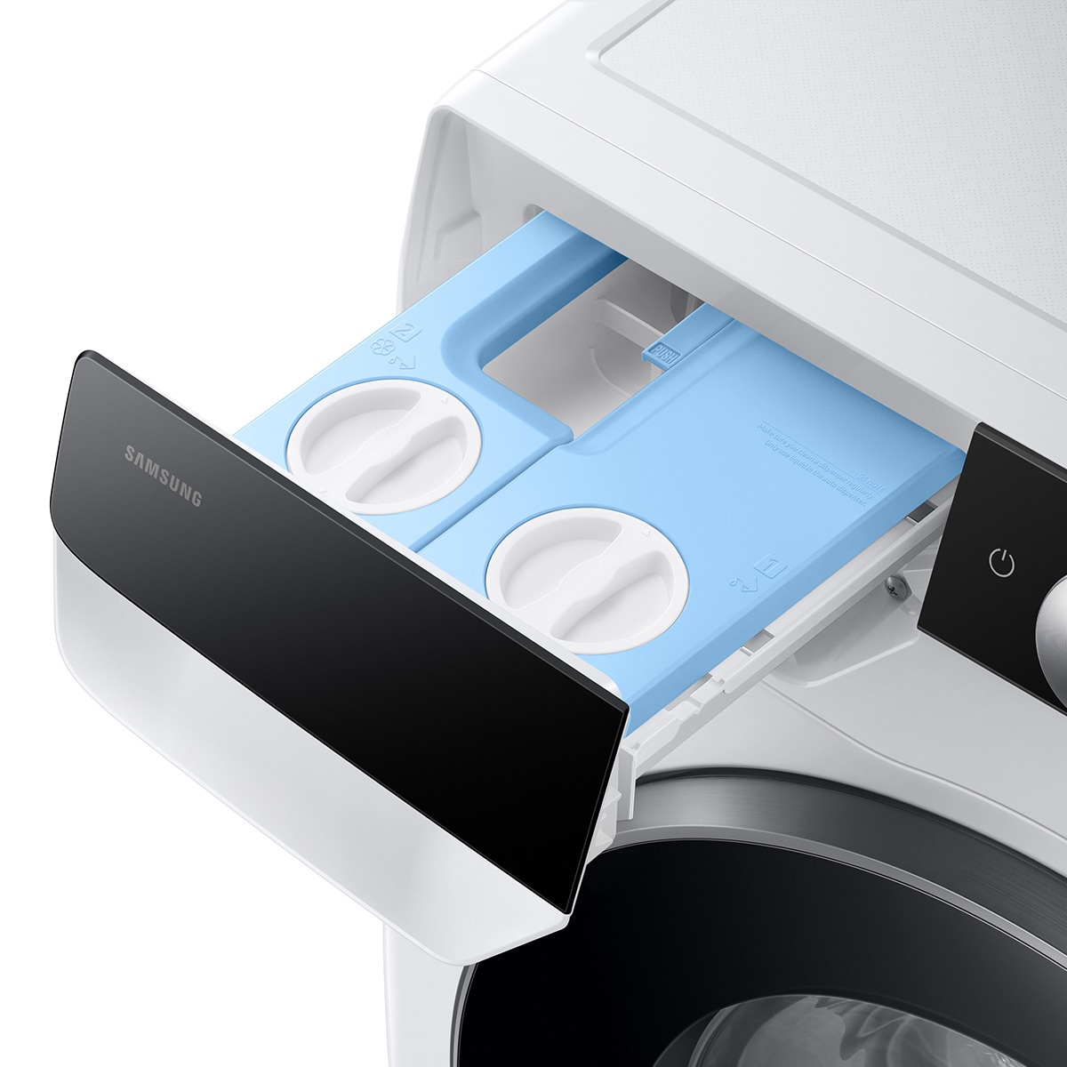 Lavadora con Fondo Reducido Samsung 9kg/1.400 rpm Autodosificación Clase A Blanca - WW90DG6G94LKU3 Blanco-7