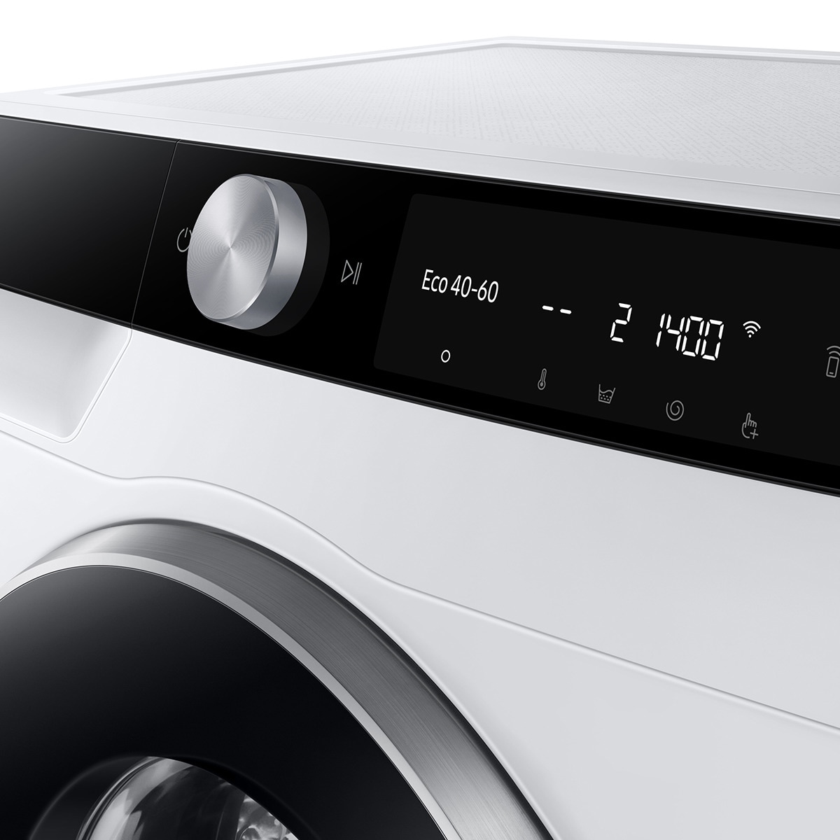 Lavadora con Fondo Reducido Samsung 9kg/1.400 rpm Autodosificación Clase A Blanca - WW90DG6G94LKU3 Blanco-6