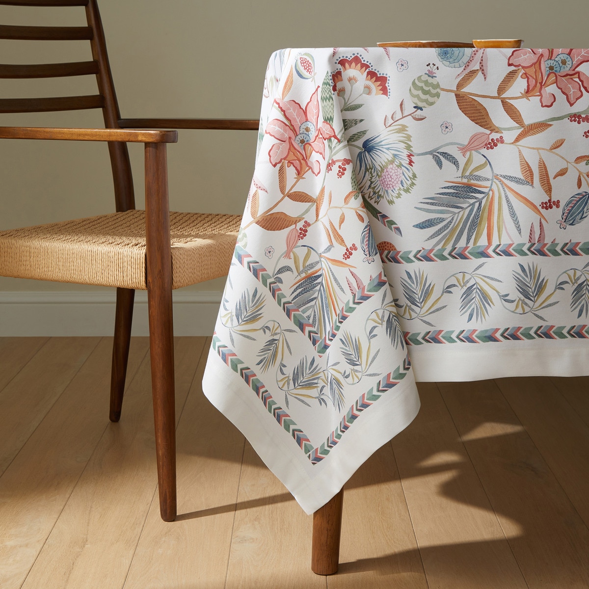 Toalha de Mesa de Algodão Zanzibar Multicolor-4