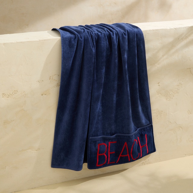 Imagem 0 de Toalha de Praia com Bolso Beach