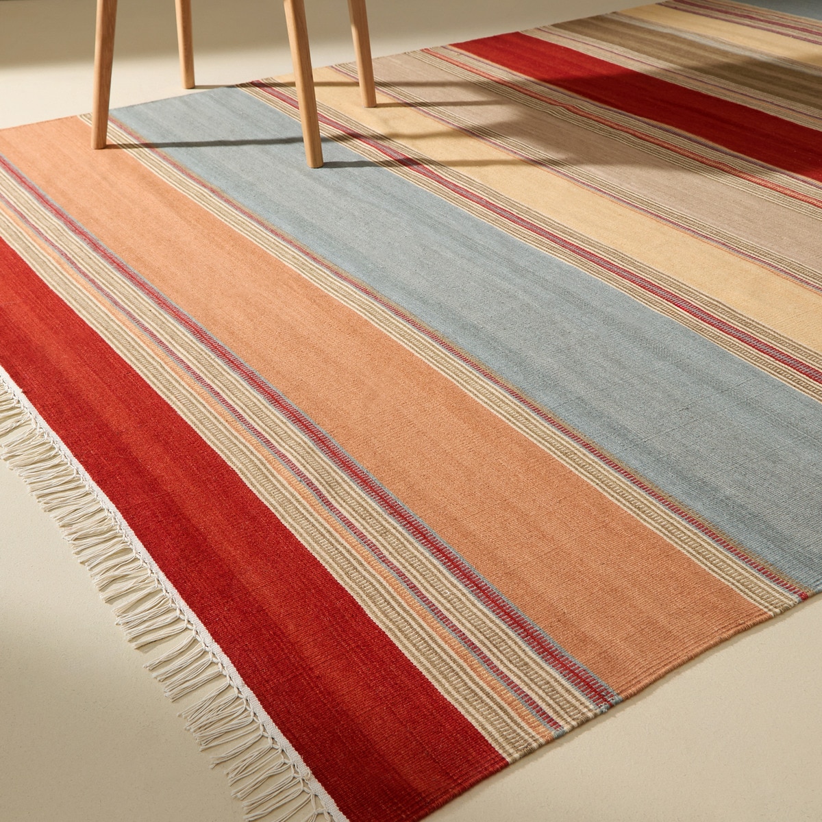 Tapete Dhurri Benares Vermelho-1