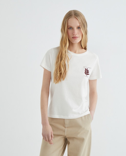 HOT Camiseta Mujer Camisa Mujer Hipercor Camisa Blanca