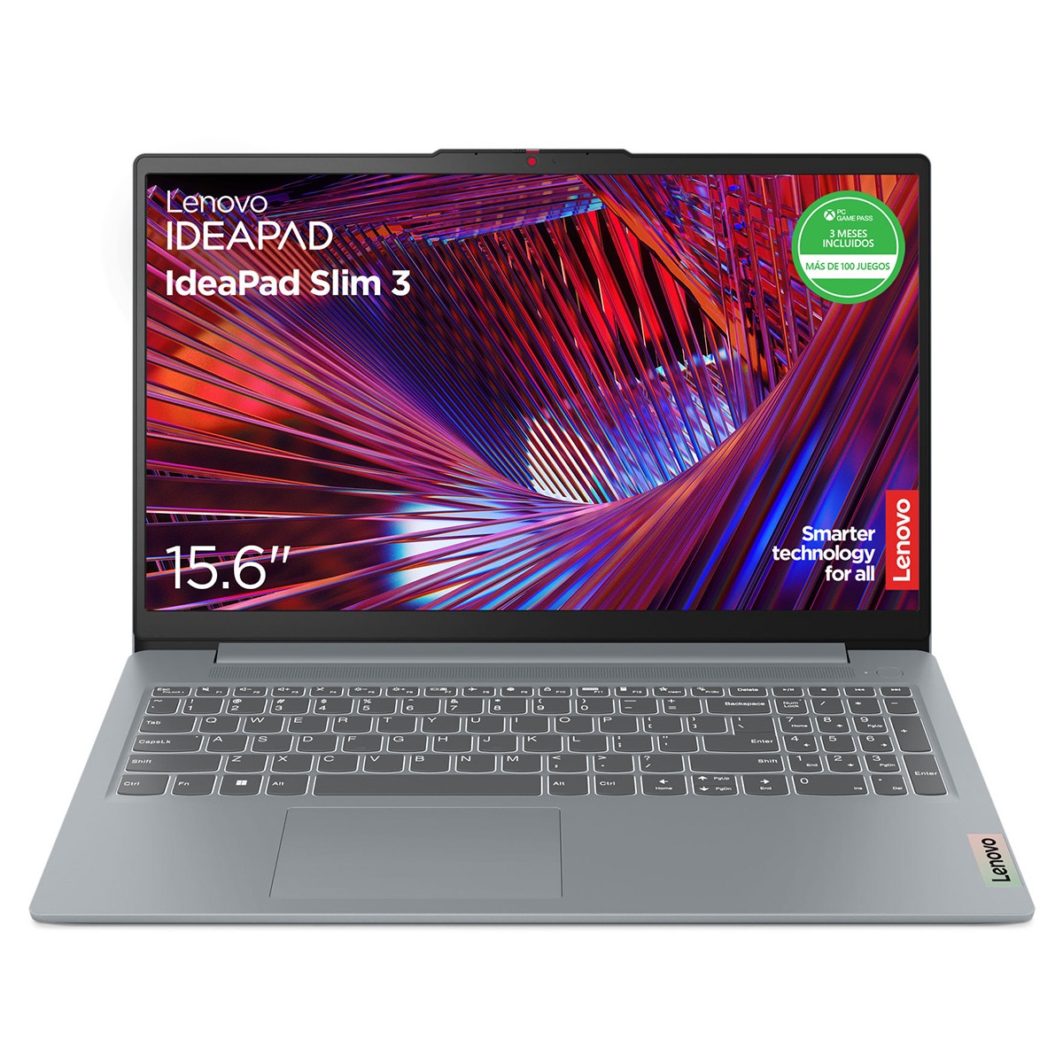 Portátil Lenovo IdeaPad Slim 3 15IAH8, i5-12450H, 16GB, 512GB SSD, 15,6", W11 Gris ártico-1