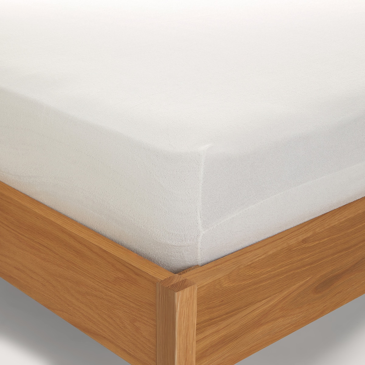 Funda de colchón Rizo Microfibra Basics El Corte Inglés Blanco-1