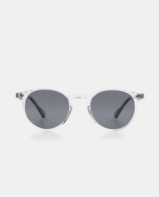 Imagen 0 de Gafa de sol unisex redonda en acetato con lente polarizada