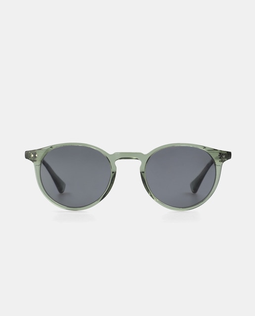 Imagen 0 de Gafa de sol unisex redonda en acetato con lente polarizada