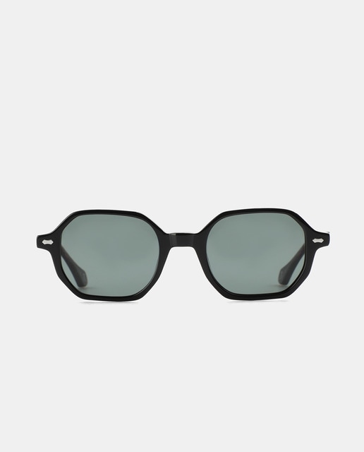 Imagen 0 de Gafa de sol unisex hexagonal en acetato con lente polarizada