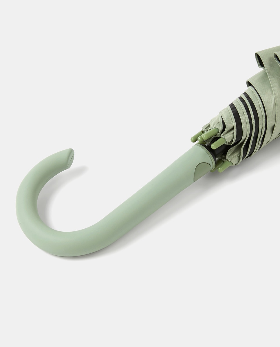 Paraguas de mujer largo Verde-3